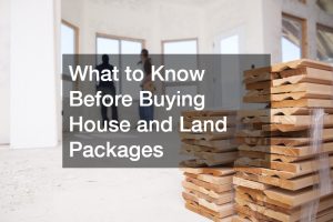 What to Know Before Buying House and Land Packages